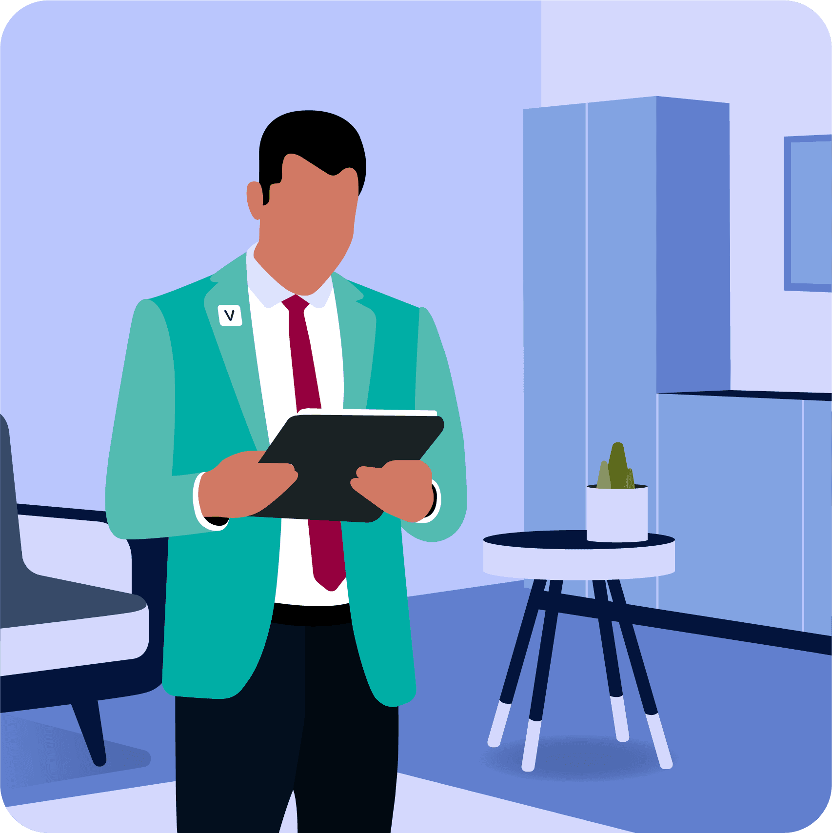 Check on any property, anywhere - live or streamed